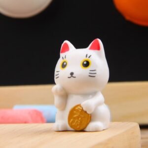 Small Lucky Cat Couple Microscopic Basin