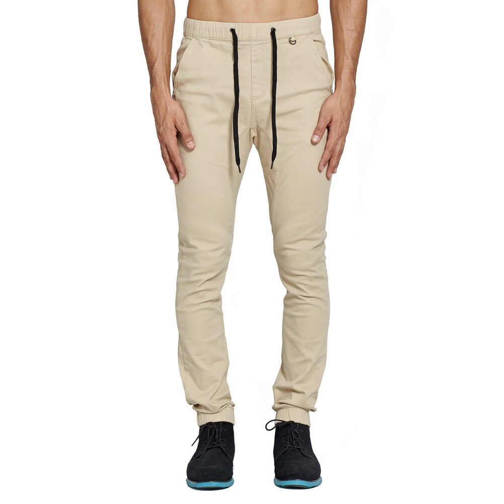 Europe and the United States beam foot jogging pants stretch casual male harem pants ebay Amazon Wish - Image 3