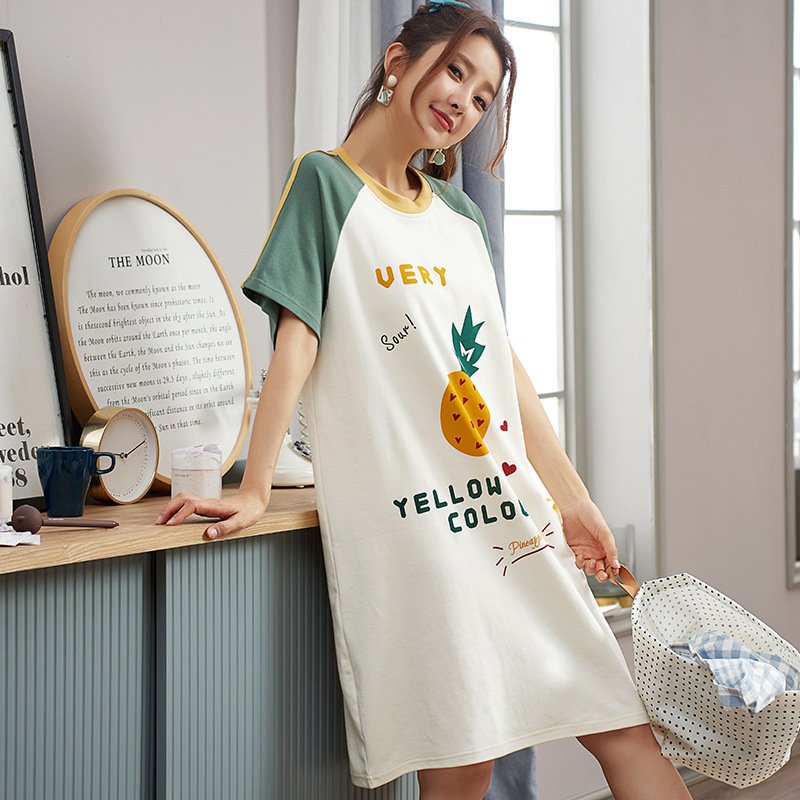 Women's summer cotton pajamas - Image 5