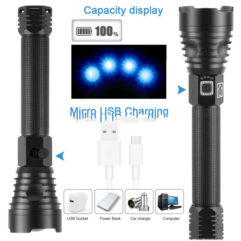 Strong flashlight USB charging - Image 3