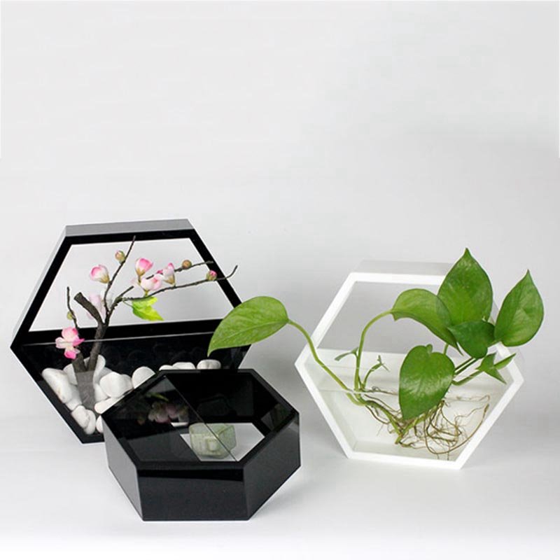 Wall-mounted flower pot