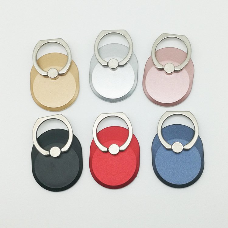 Handset ring support creative gift gift custom-made lazy person oval finger ring bracket manufacturer direct selling - Image 3