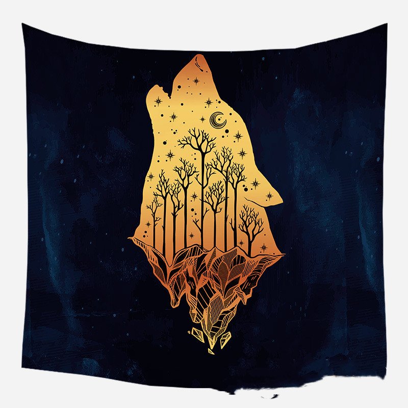 European medieval decorative hanging cloth - Image 14