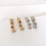 Personalized punk hipster earrings