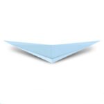 Floating paper plane will never land