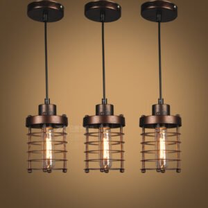 Iron single head chandelier