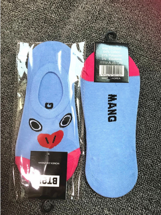 Cartoon boat socks men and women socks shallow mouth socks cotton thin section invisible socks - Image 4