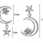 Diamond earrings