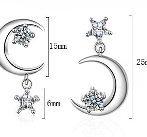 Diamond earrings