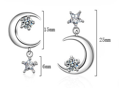 Diamond earrings