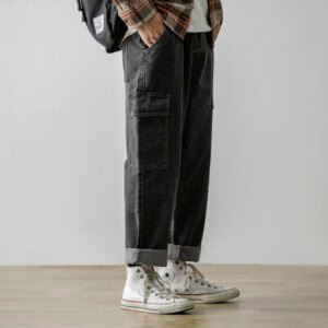 Japanese trendy brand loose jeans