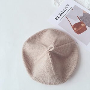 Cashmere woolen pumpkin hat