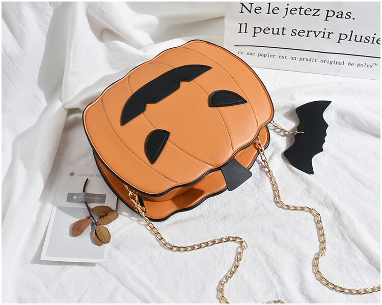 Pumpkin Light Shoulder Bag - Image 12
