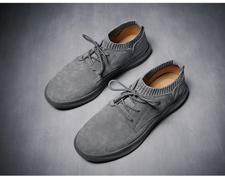 PU leather men's casual shoes - Image 7