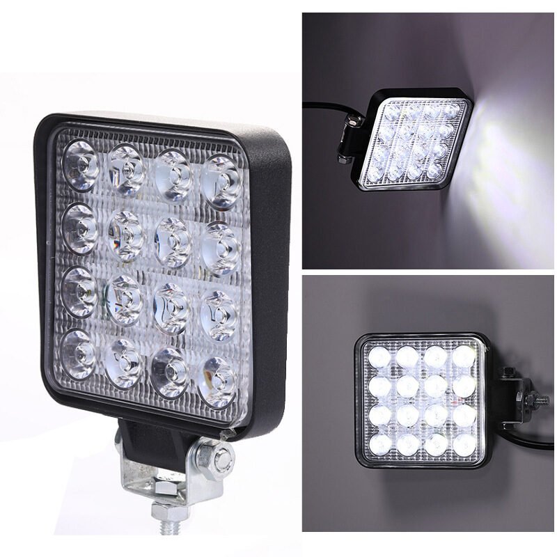 Square construction machinery inspection light - Image 2
