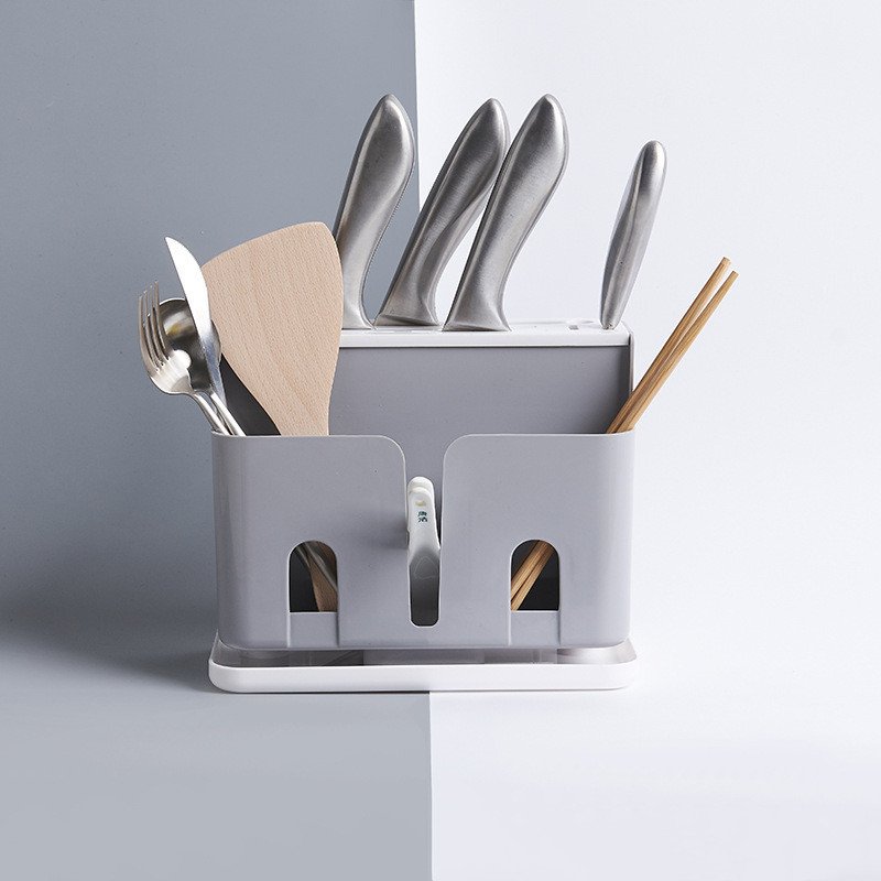 Household drain chopsticks spoon storage shelf - Image 2