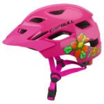 Balanced wheel sliding riding helmet