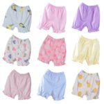 Openable cotton five-point leggings bloomers