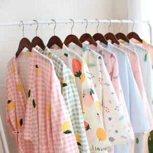 Gauze Japanese kimono nightdress