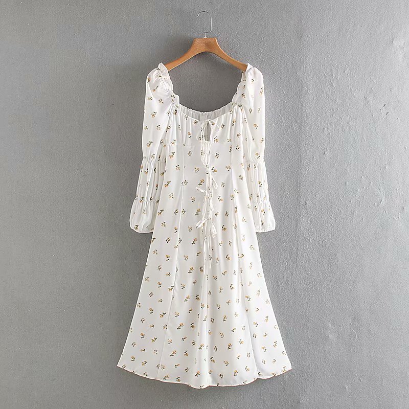Sexy dress with square neckline - Image 4