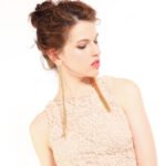 Women's exaggerated long tassel earrings