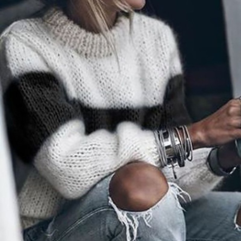 Mohair Knitted Sweater - Image 3
