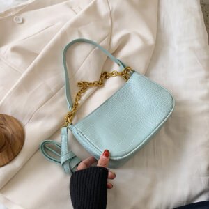 Single shoulder spring and summer niche arm bag