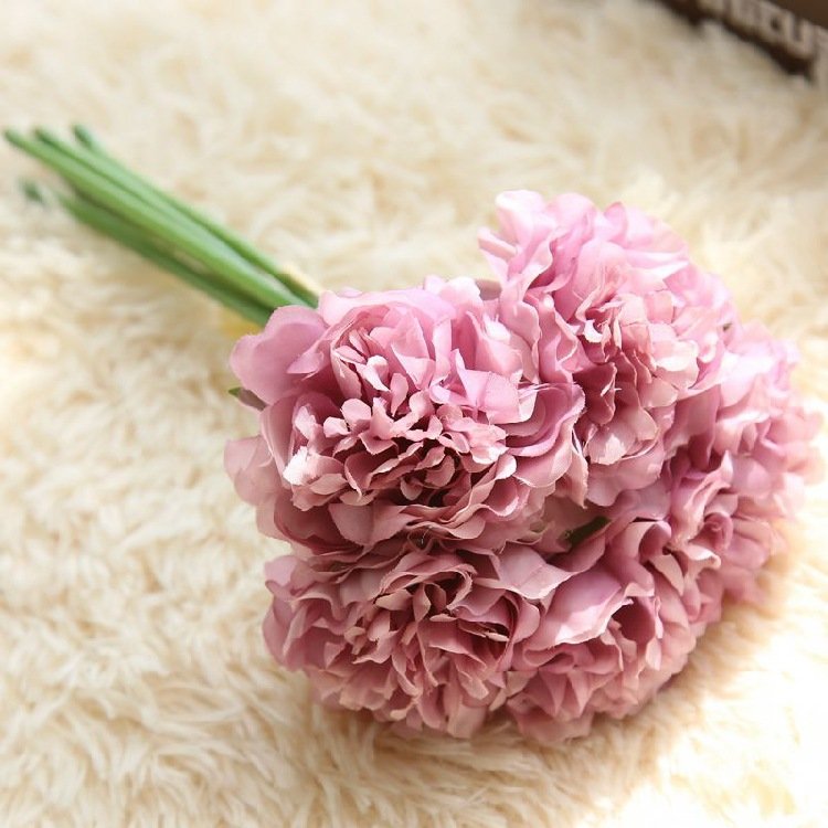 Peony artificial flower - Image 4