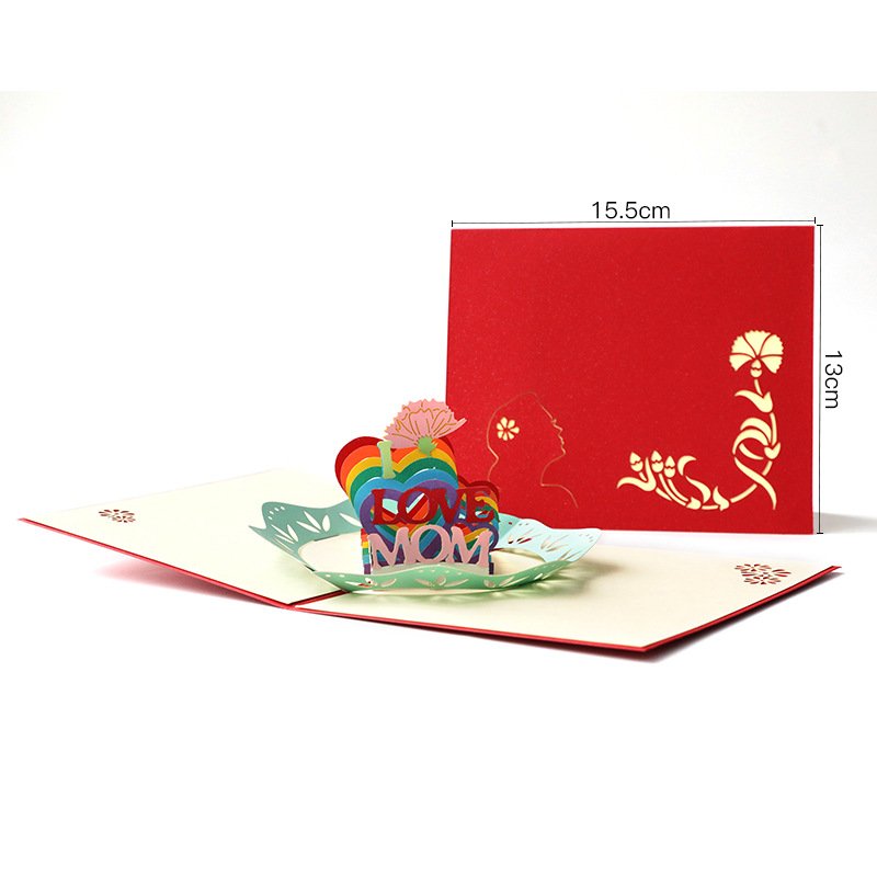 Mother's Day Pop-up Card With Colorful Butterflies - Image 24