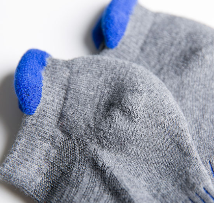 Towel bottom flower sports boat socks - Image 14