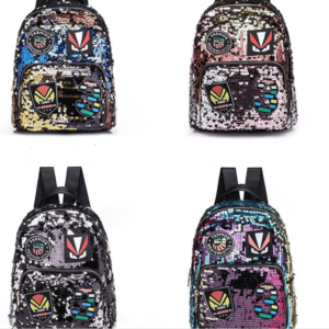Korean fashion color sequins shoulder bag trend personality waterproof travel bag