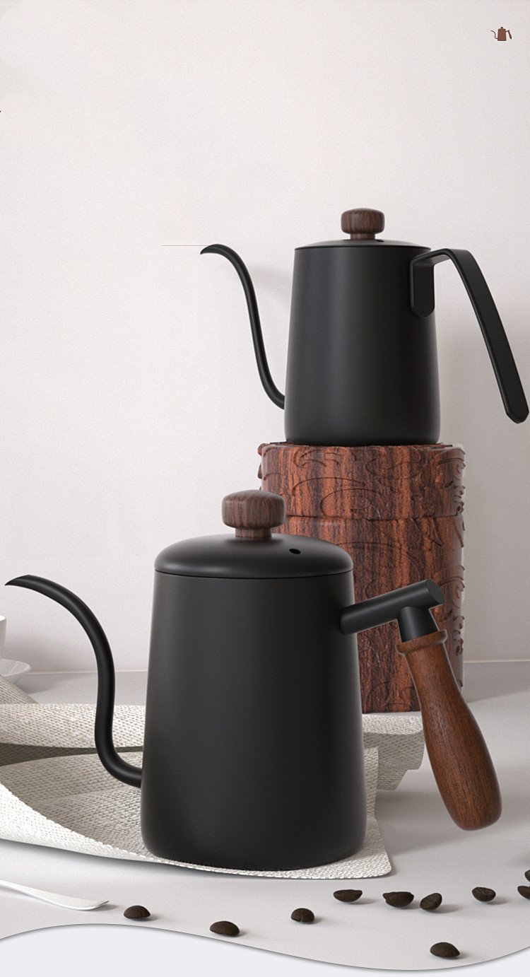 Stainless steel long-mouth slender pot - Image 2