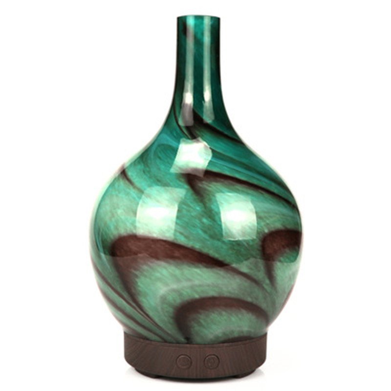 Black and White Gray Ceramic Ultrasonic Aroma Diffuser - Image 3