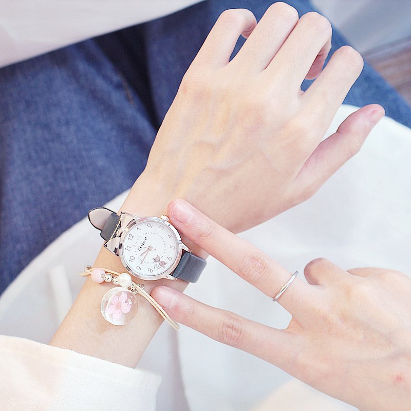 Cute Japanese cartoon electronic quartz watch - Image 4