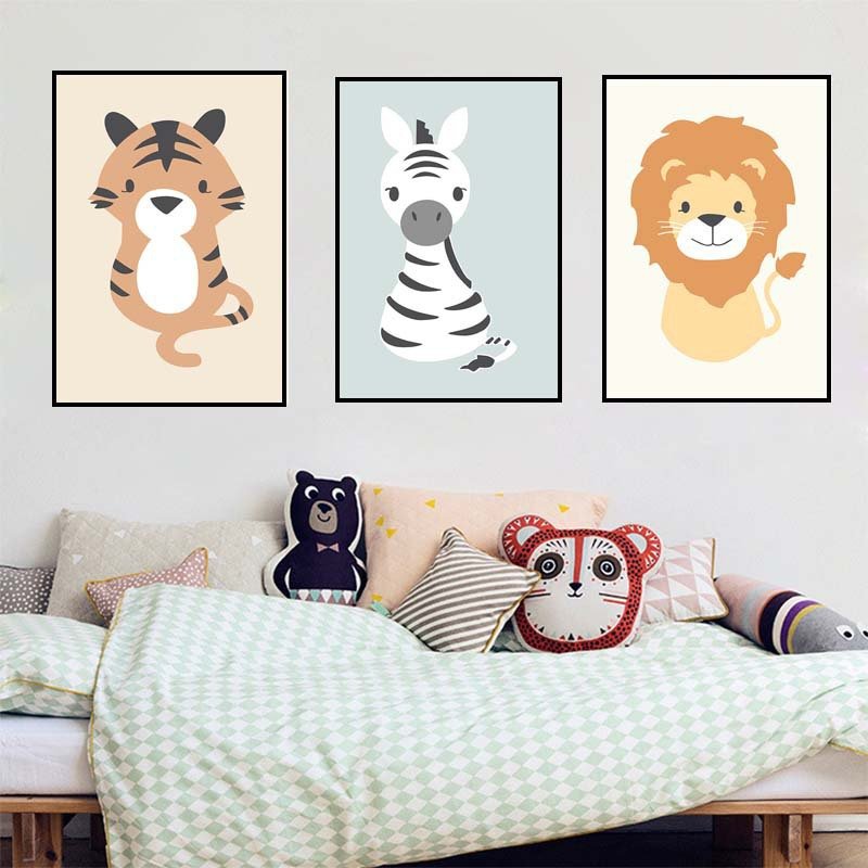 Cartoon animal painting frameless core - Image 2