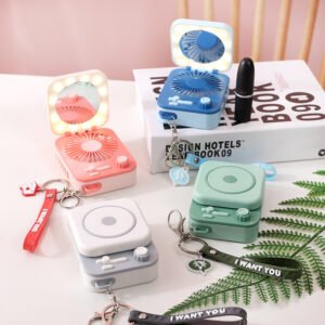 Creative Retro Phonograph Beauty Mirror Fill Light