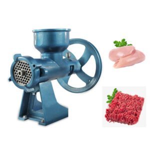 Kalsi power meat mincer fitted on frame with 1 hp motor no 32