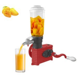 Kalsi mixer portable hand operated 2.5 ltr jar (manual) eco friendly - no power required