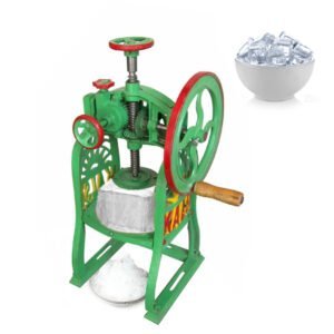 Kalsi hand operated ice shaver cutter gola maker manual ice shaving machine