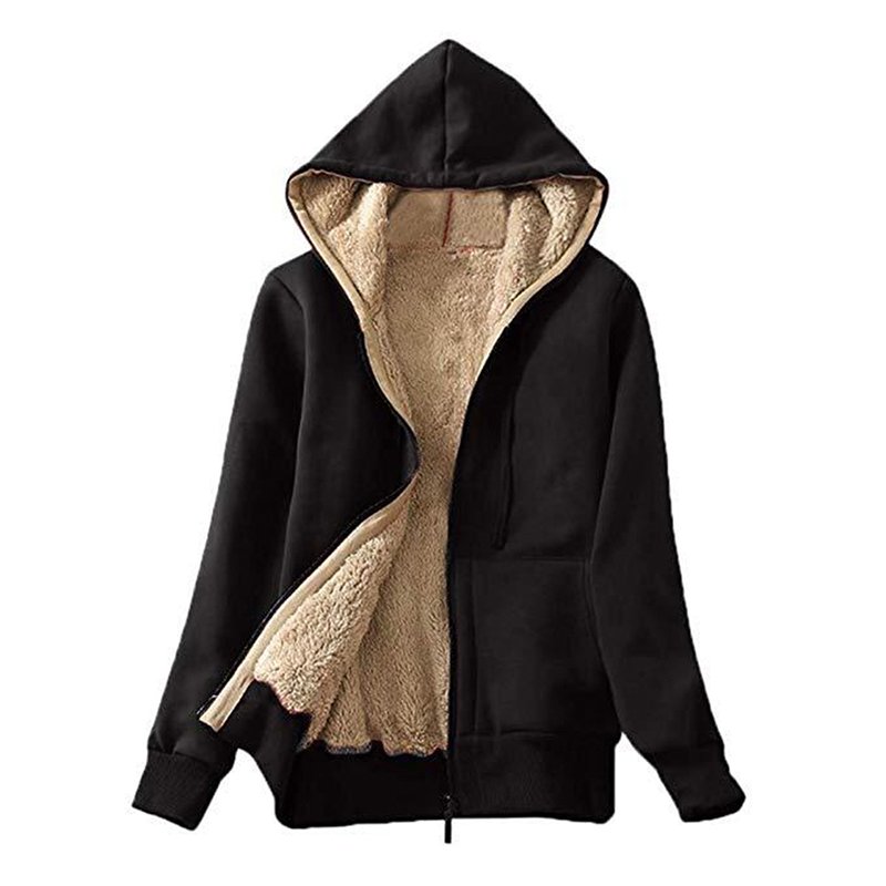 Long-sleeved sweater plush coat - Image 6