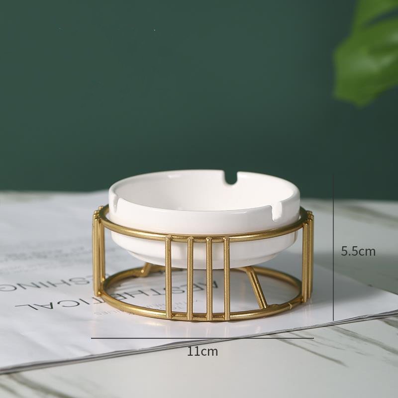 Personalized Home Fall Prevention Creative Net Red Ashtray - Image 3