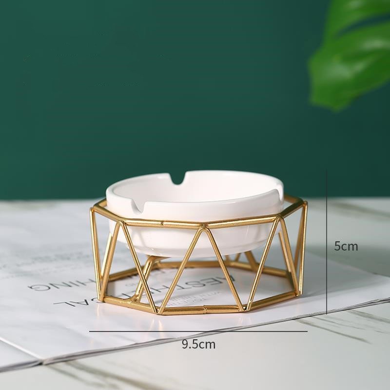 Personalized Home Fall Prevention Creative Net Red Ashtray - Image 5