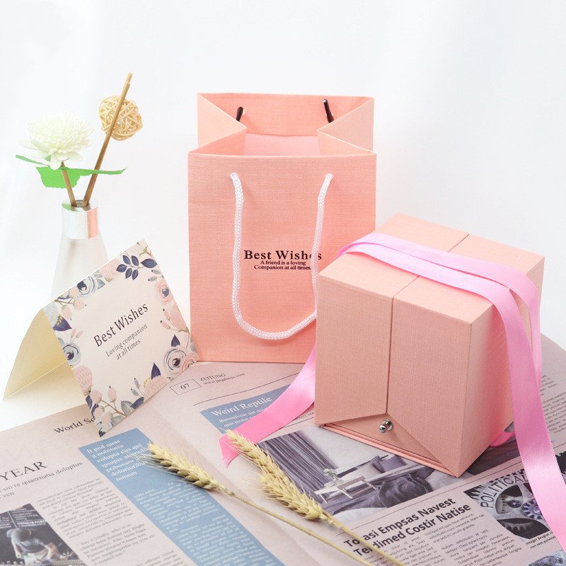 Transparent Acrylic Double-Door Jewelry Box - Image 9