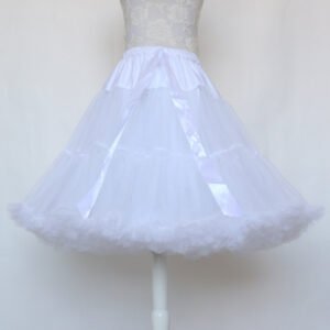 Super Puffy Adult Net Yarn Half-Length Puffy Skirt Factory Wholesale Lengthen 55cm Cosplay Boneless Skirt