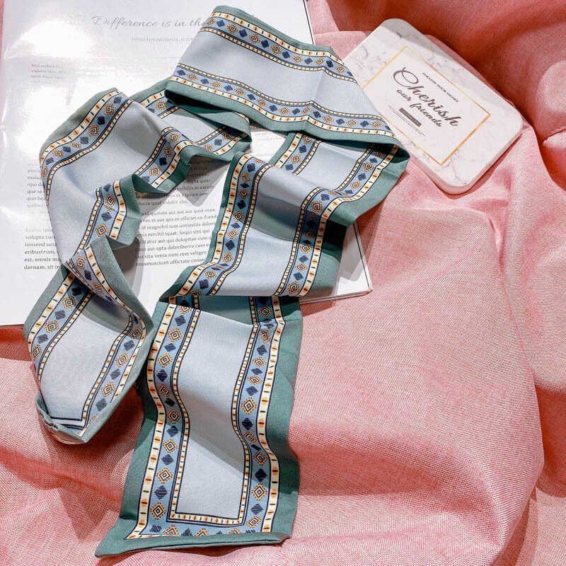 A Of 3342 Headbands French Lazy Style Retro Girl Net Red Satin Headband Temperament Braided Hair Accessories - Image 5