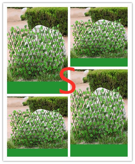 Simulation outdoor wooden fence - Image 4
