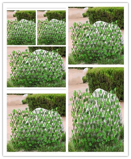 Simulation outdoor wooden fence - Image 5