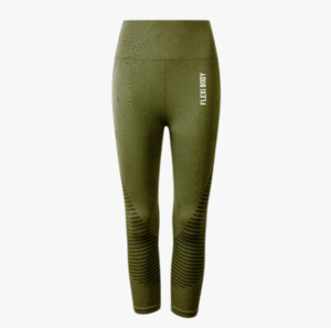 High waisted seven-point pants Seamless, high elastic, dry and breathable yoga pants - Image 4