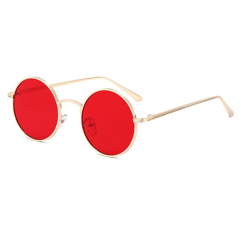 Prince Mirror Wu Yifan The Same Round Glasses Best Man Retro Sunglasses Men's Small Frame Sunglasses Women's Trendy Wholesale - Image 5