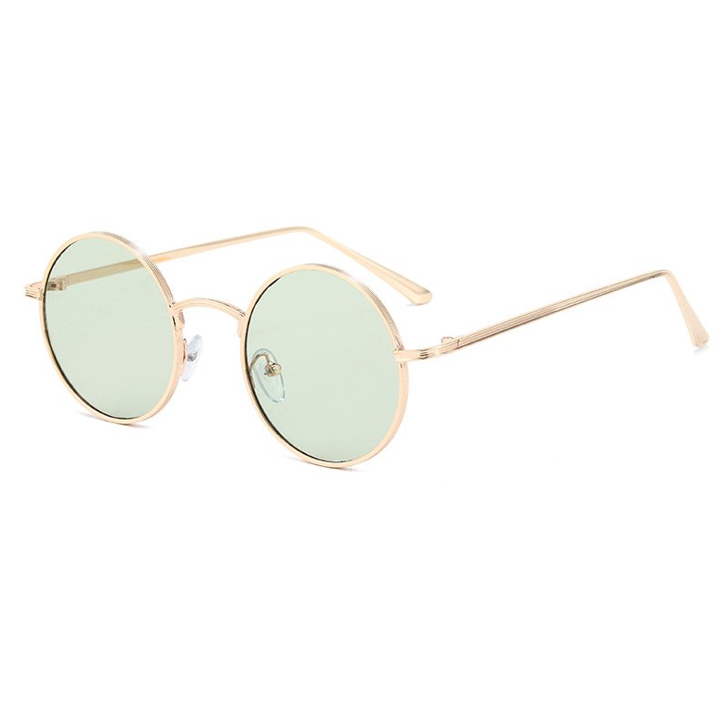 Prince Mirror Wu Yifan The Same Round Glasses Best Man Retro Sunglasses Men's Small Frame Sunglasses Women's Trendy Wholesale - Image 4
